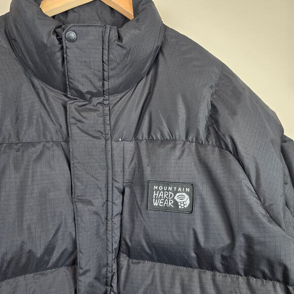 Mountain Hardwear Nevadan 650 Down Jacket Size XL Charcoal Full Zip - Picture 2 of 7